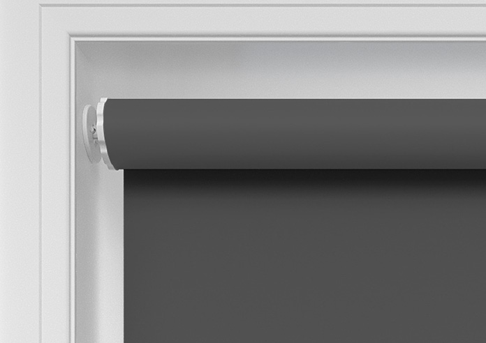 Orion (Blackout), Anthracite Grey - Twist&Fit Roller Blind - Image 10